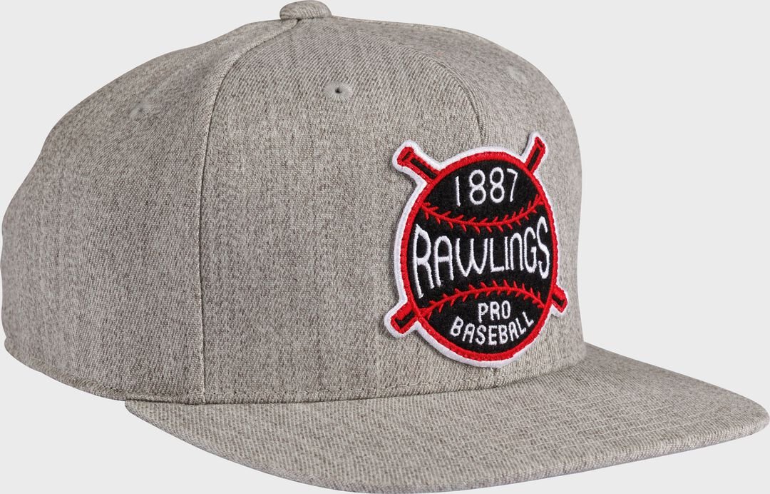 Rawlings Vintage Flat Bill Snapback Hat - Image 3