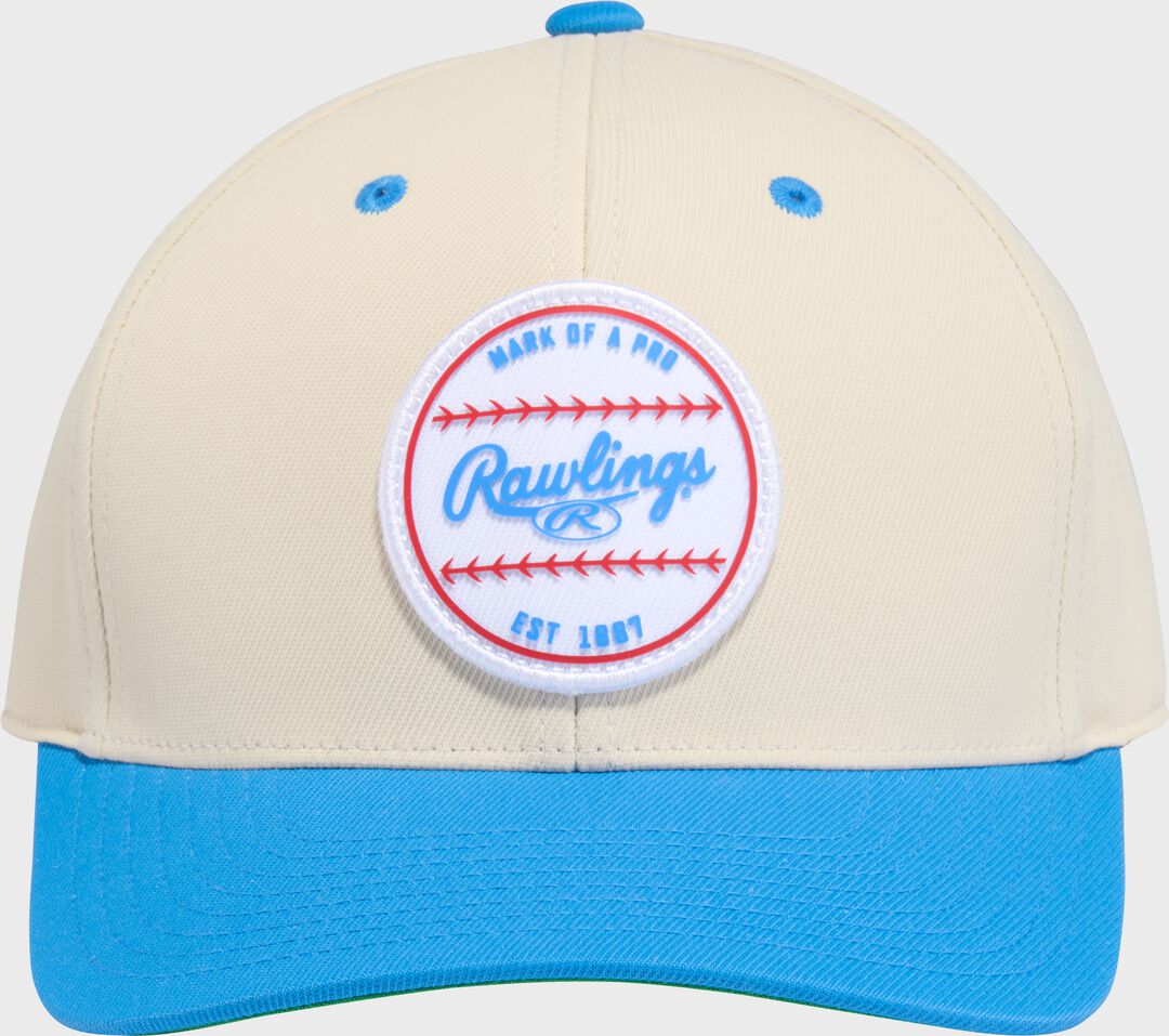 Rawlings Blue Baseball Logo Hat - Image 2