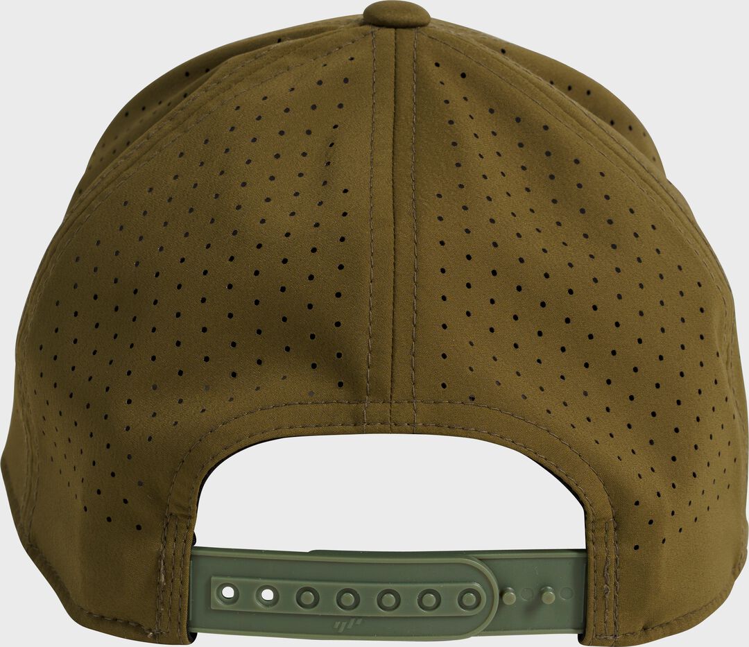 Rawlings Performance Snapback Hat Military Green - Image 3