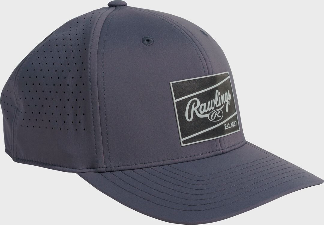 Rawlings Performance Snapback Hat Graphite - Image 3