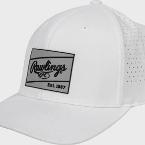 Rawlings Performance Snapback Hat White