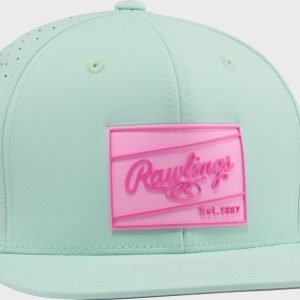 Rawlings Mint Performance Flat Bill Snapback Hat