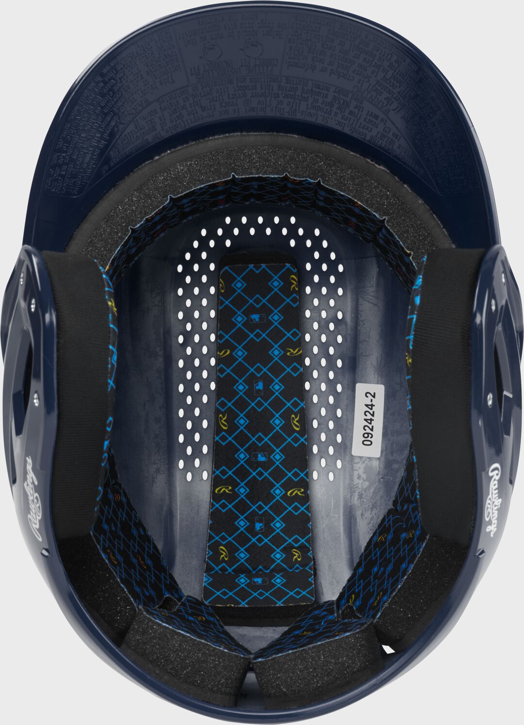 Rawlings RX2 Gloss Baseball Batting Helmet Junior & Senior - Image 7