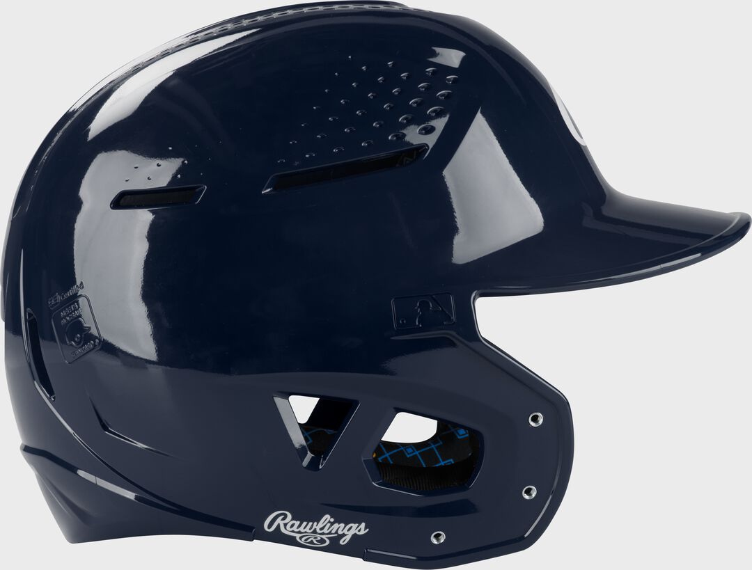 Rawlings RX2 Gloss Baseball Batting Helmet Junior & Senior - Image 6