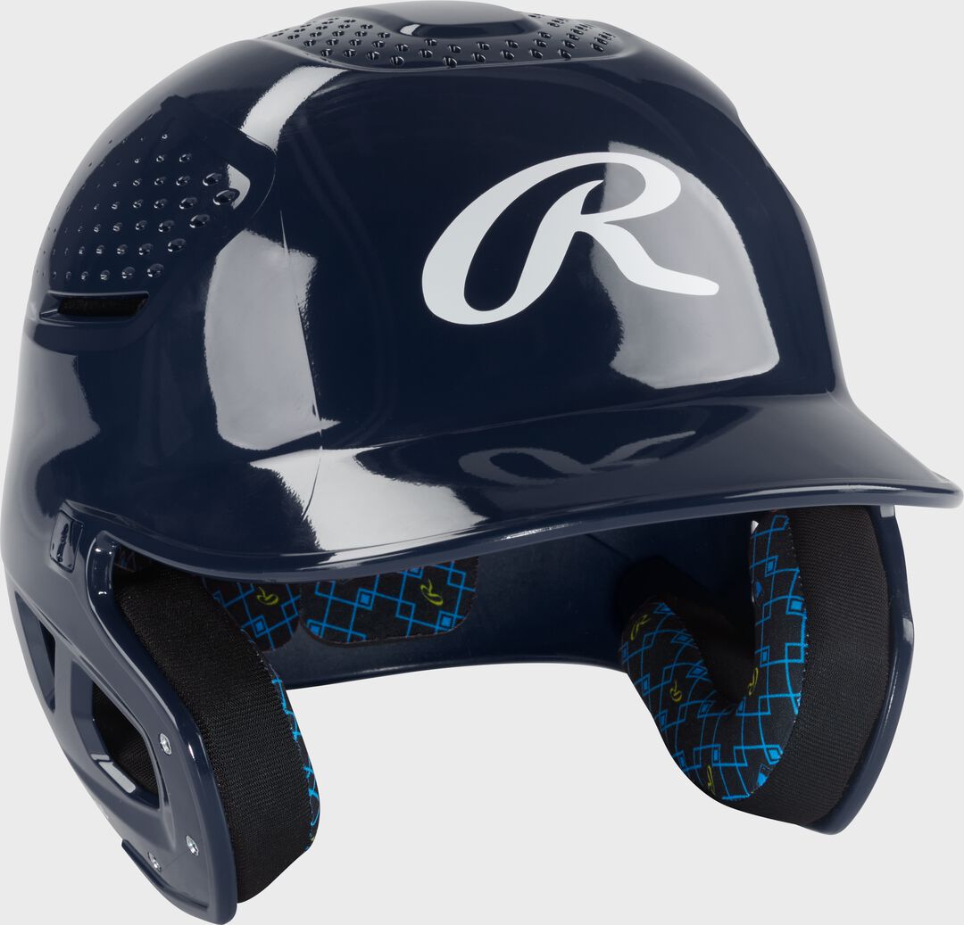 Rawlings RX2 Gloss Baseball Batting Helmet Junior & Senior - Image 2