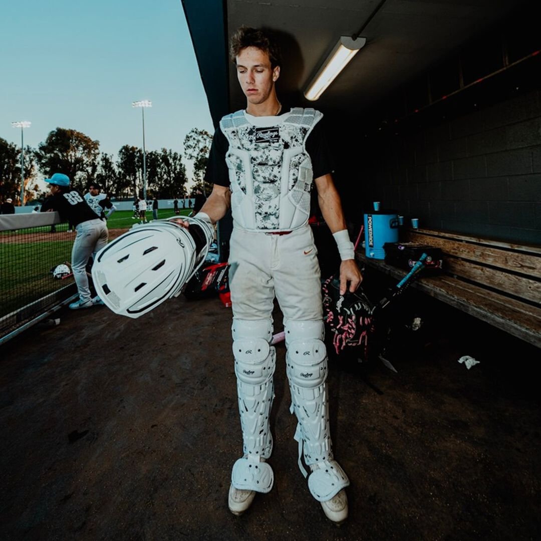 Limited Edition Mach Black Spatter Catcher's Gear Set Adult Intermediate Youth - Image 4