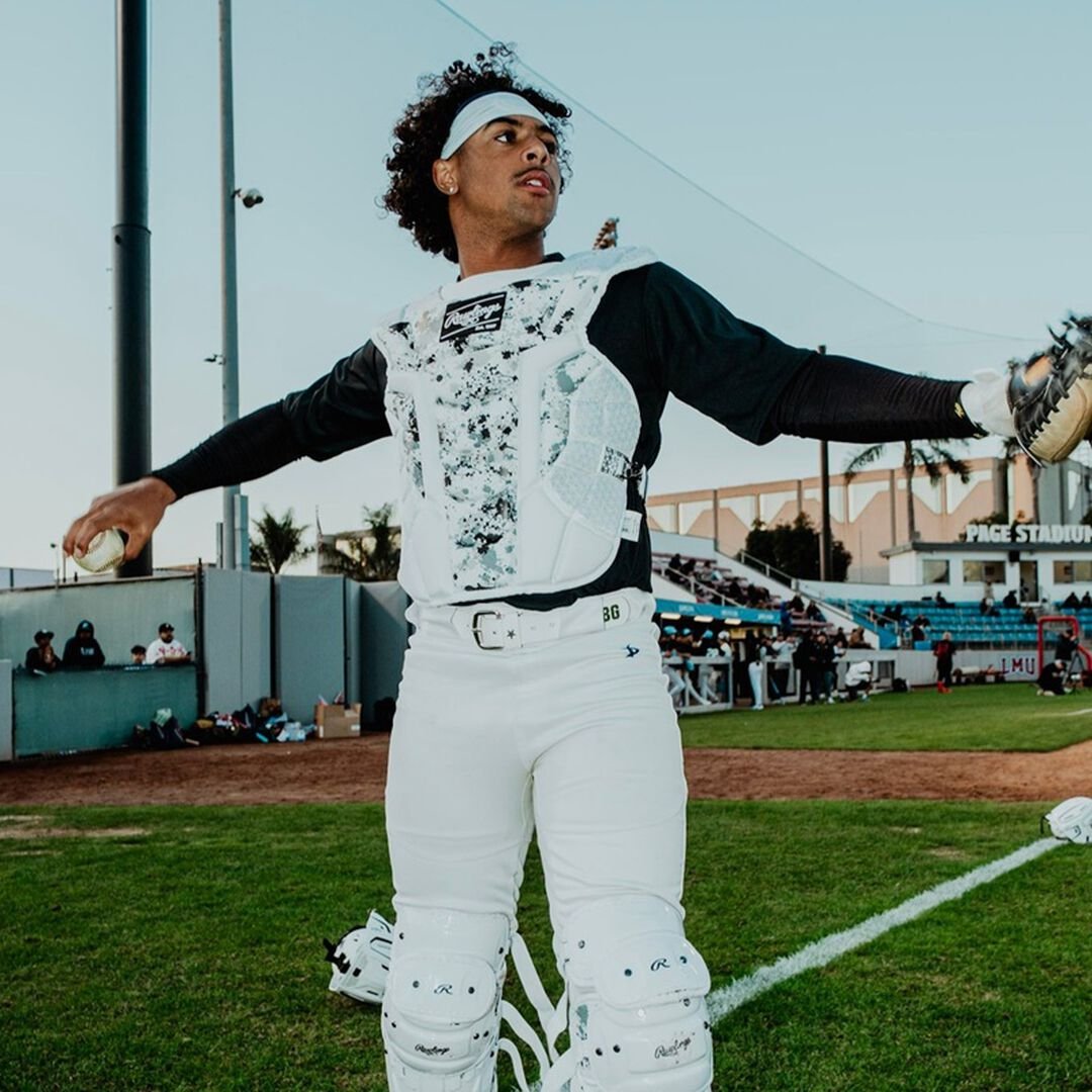 Limited Edition Mach Black Spatter Catcher's Gear Set Adult Intermediate Youth - Image 6