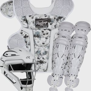 Limited Edition Mach Black Spatter Catcher's Gear Set Adult Intermediate Youth