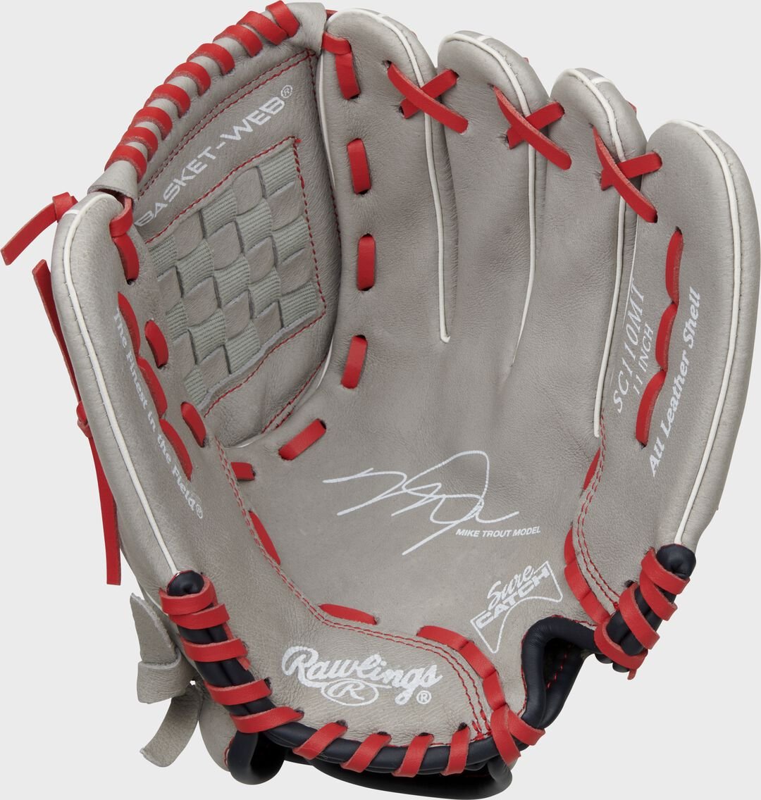 Sure Catch 11-inch Mike Trout Signature Youth Glove - Image 4