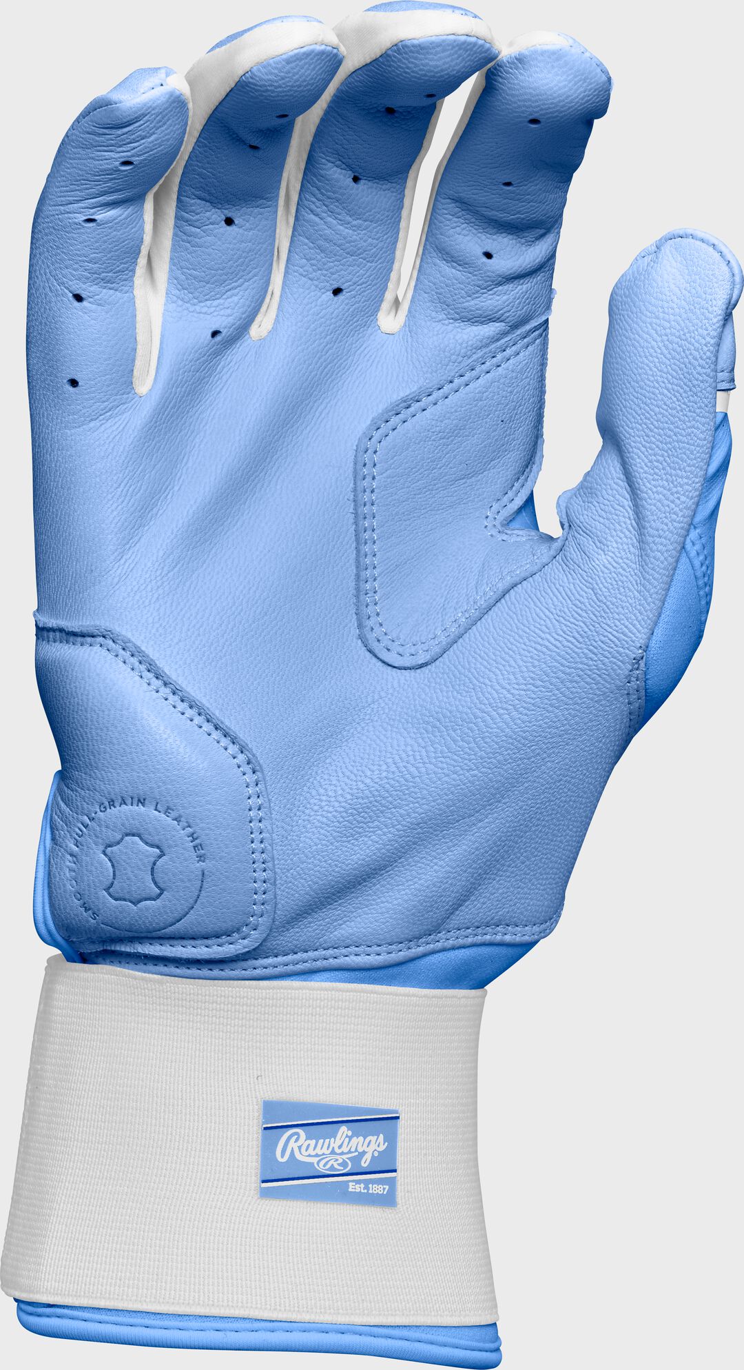 Rawlings Workhorse Compression Strap Batting Gloves Adult & Youth Sizes - Image 3