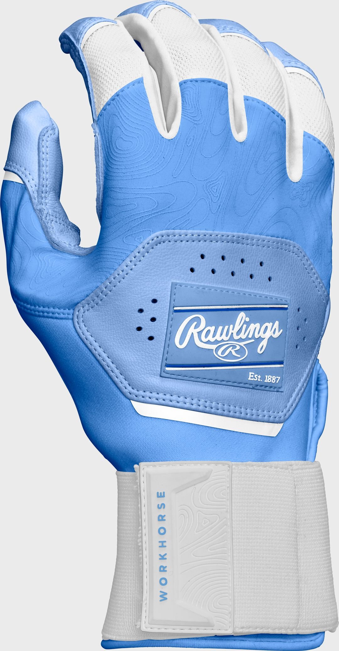 Rawlings Workhorse Compression Strap Batting Gloves Adult & Youth Sizes - Image 2