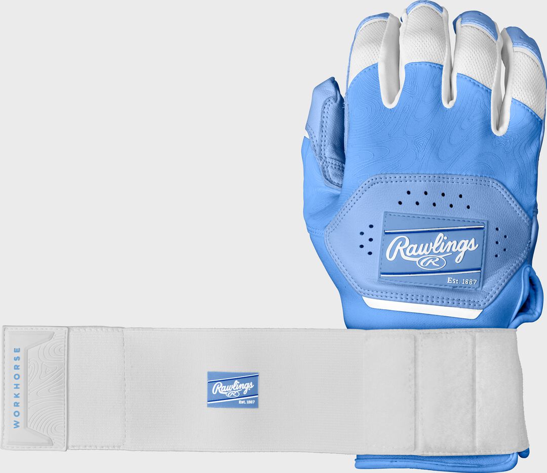 Rawlings Workhorse Compression Strap Batting Gloves Adult & Youth Sizes