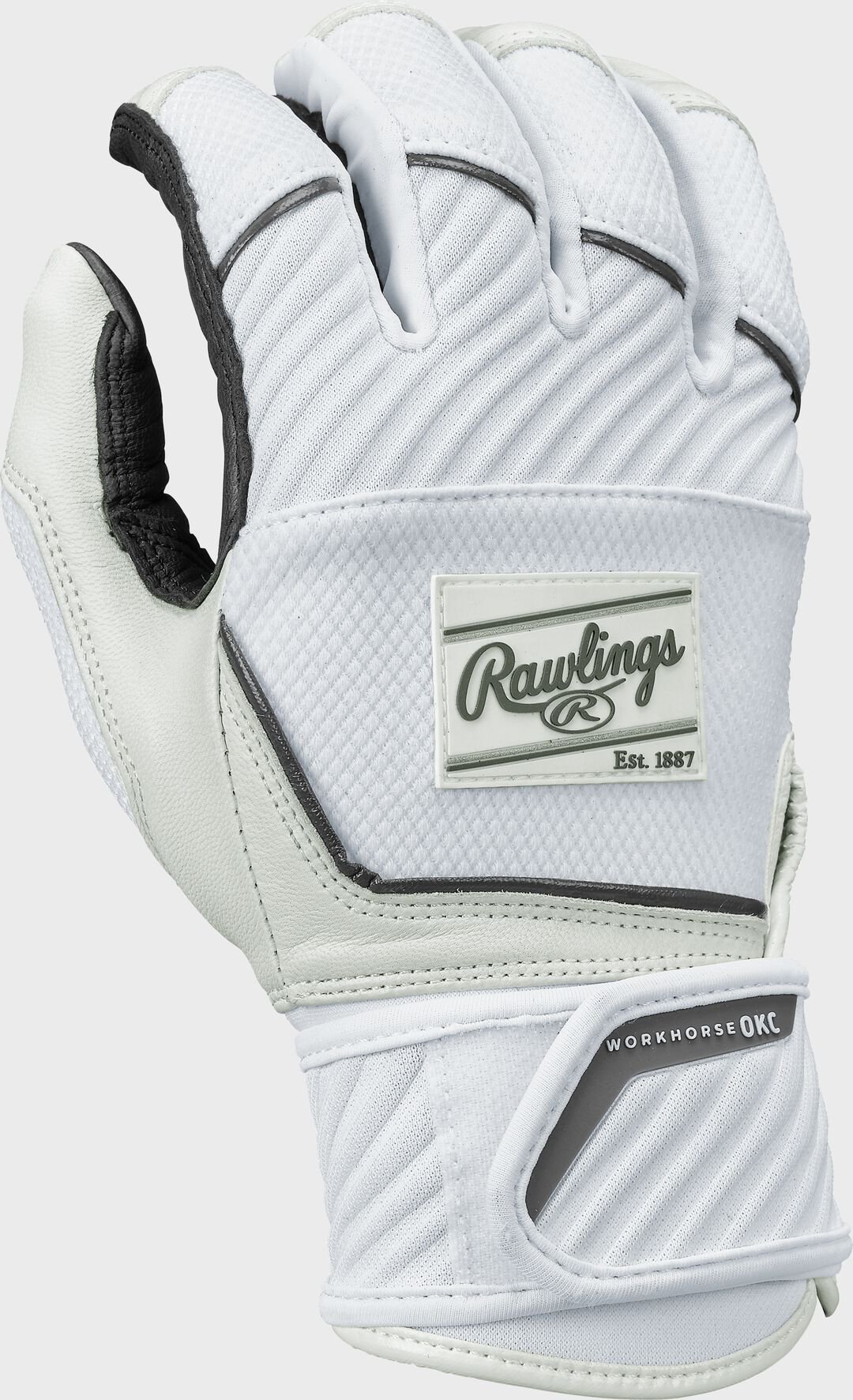 Women's Workhorse OKC Compression Strap Fastpitch Batting Gloves - Image 2