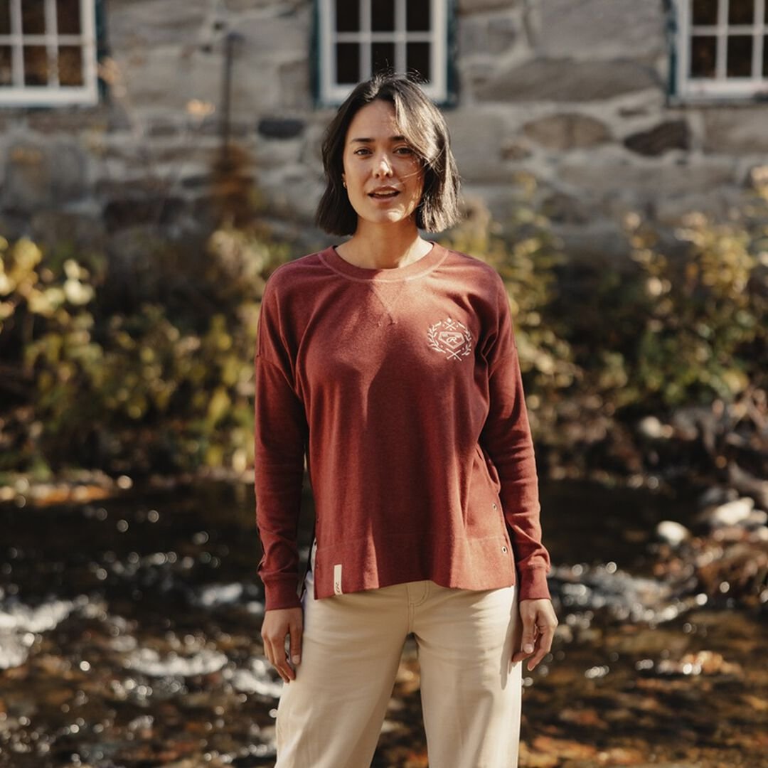 Rawlings x The Normal Brand Women’s Fleece Splitside Pullover - Image 5