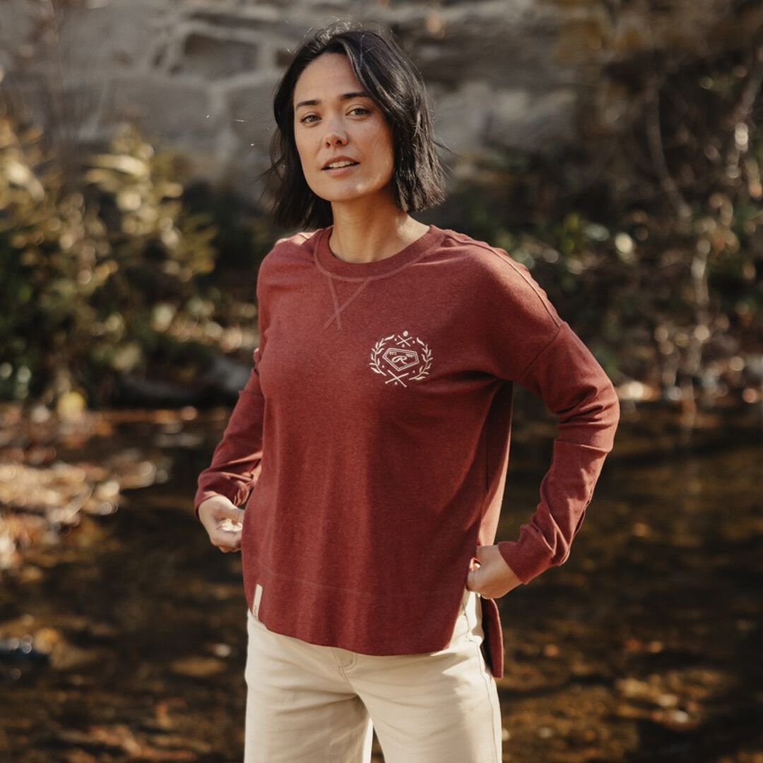 Rawlings x The Normal Brand Women’s Fleece Splitside Pullover - Image 8
