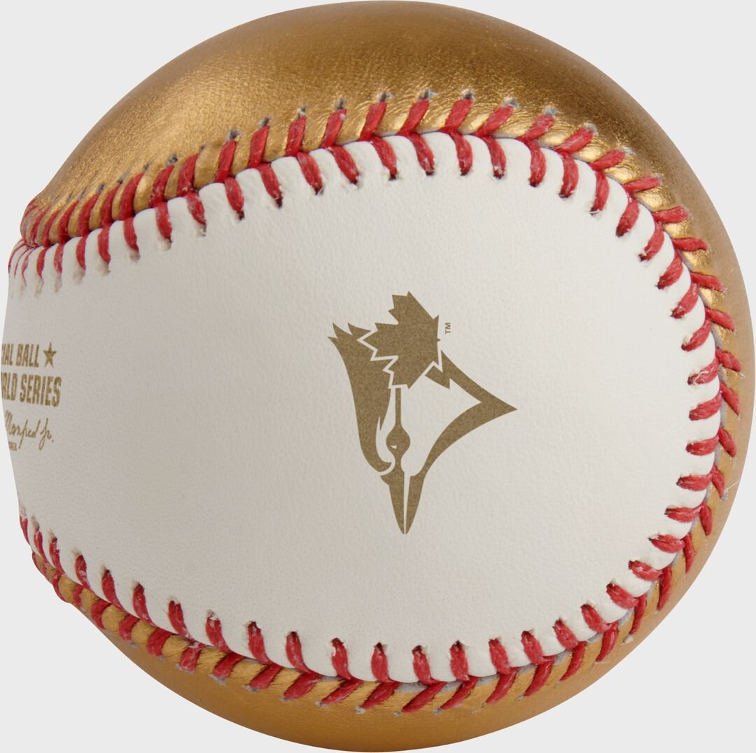 MLB 2025 Gold World Series Dueling Baseball 1 Ball - Image 3