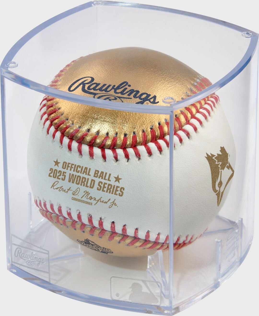 MLB 2025 Gold World Series Dueling Baseball 1 Ball - Image 5